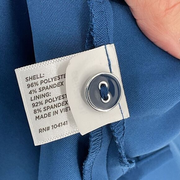 Lady Hagen Stretch Golf Skort Blue Women 14 Athletic Golf Tennis Sports Outdoors - Picture 4 of 5